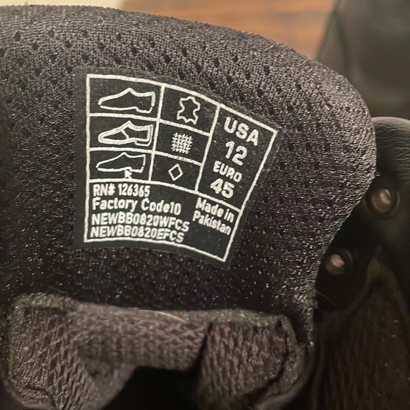 COPY - Mens motorcycle boots size 12 brand is street&steel - Picture 3 of 4